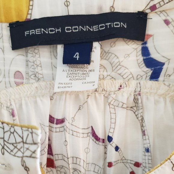 French Connection Patterned Top - Picture 2 of 6